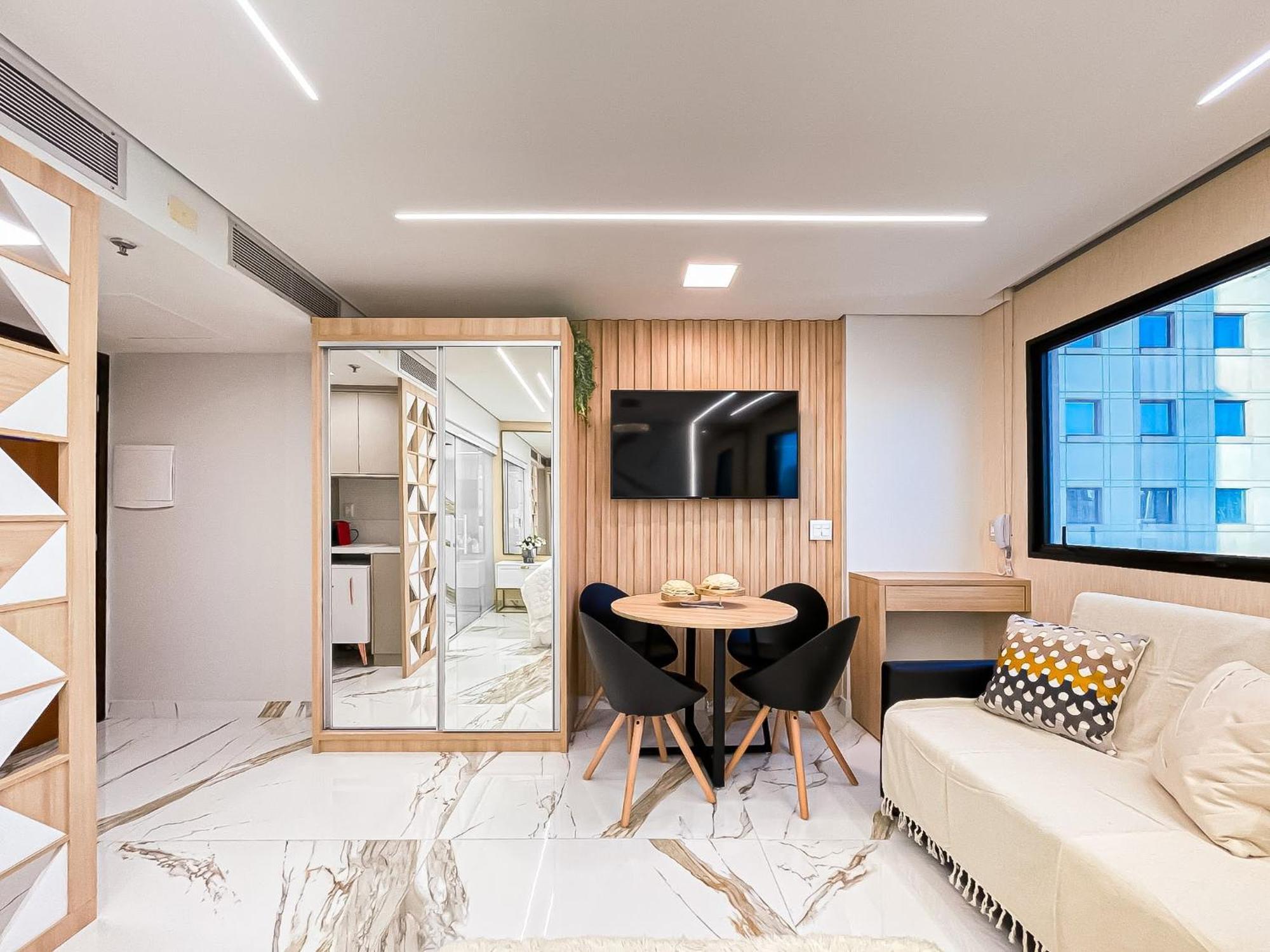 M N Flats - Flat Dentro Do Hotel Wi Av Ibirapuera 2927 เซาเปาโล ภายนอก รูปภาพ