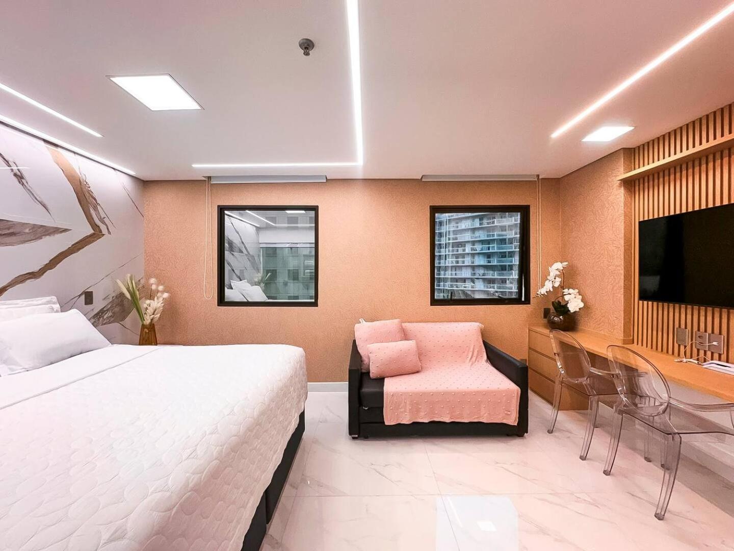M N Flats - Flat Dentro Do Hotel Wi Av Ibirapuera 2927 เซาเปาโล ภายนอก รูปภาพ