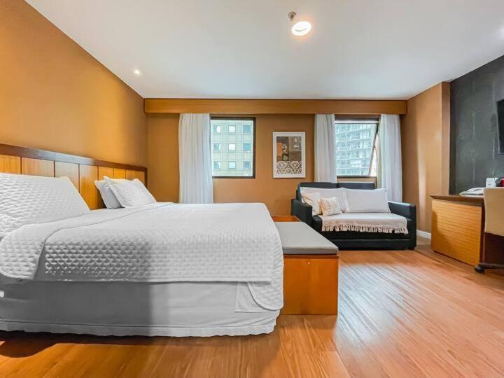 M N Flats - Flat Dentro Do Hotel Wi Av Ibirapuera 2927 เซาเปาโล ภายนอก รูปภาพ