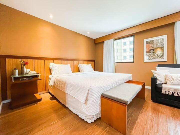 M N Flats - Flat Dentro Do Hotel Wi Av Ibirapuera 2927 เซาเปาโล ภายนอก รูปภาพ