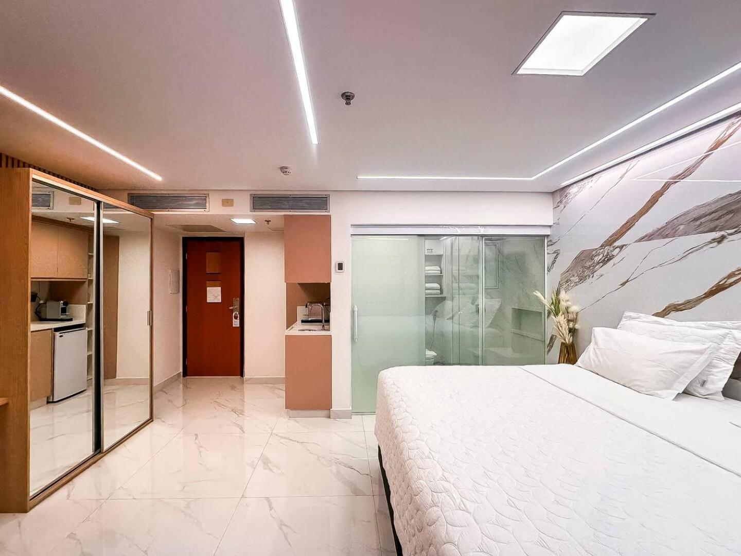 M N Flats - Flat Dentro Do Hotel Wi Av Ibirapuera 2927 เซาเปาโล ภายนอก รูปภาพ